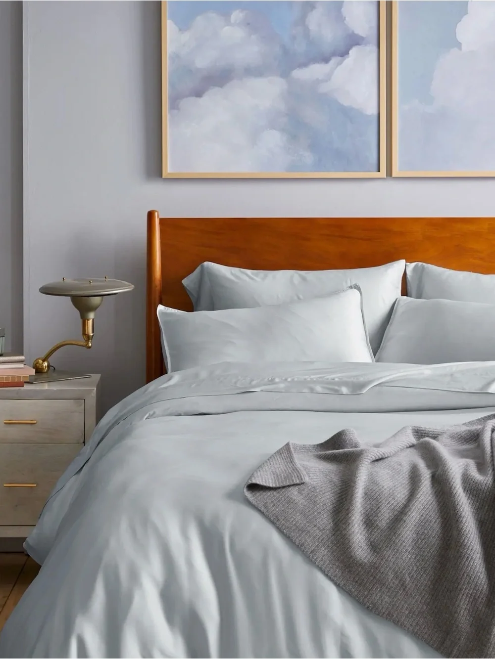 NWOT Quince Mist Bamboo Duvet Cover - Retails $104